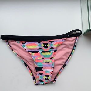 Geo Print Bikini Bottom